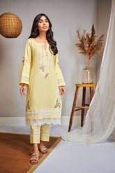 DC-0342 YELLOW Lawn 2Pcs